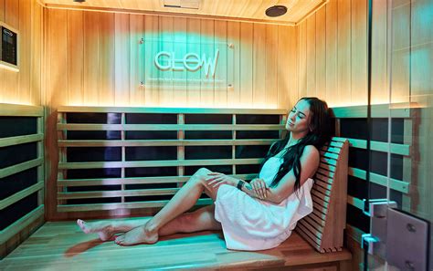 sauna center|Glow Sauna Studios